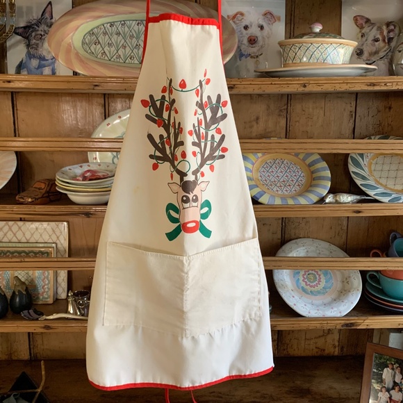 Sweet Rudolph Holiday Apron - Picture 2 of 6
